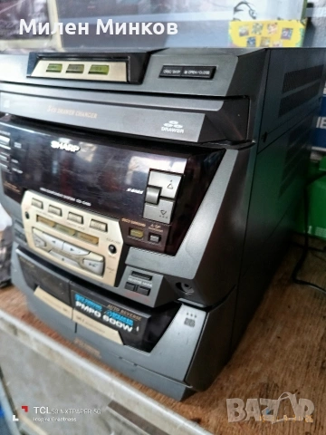 Sharp CD-C480W, снимка 6 - Аудиосистеми - 54040908