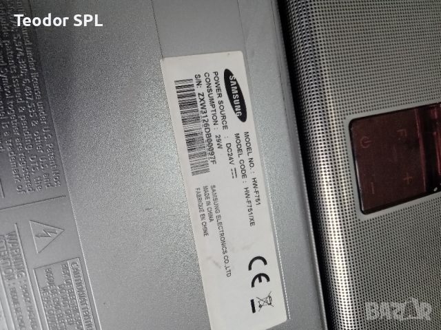 Samsung HW-F751, снимка 9 - Аудиосистеми - 46192164