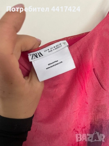 Рокля Zara x DavidPher, снимка 3 - Рокли - 53880469