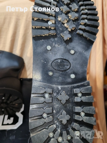 Здрави мъжки кубинки от естествена кожа Brandit р-р 47, снимка 10 - Мъжки боти - 52673887