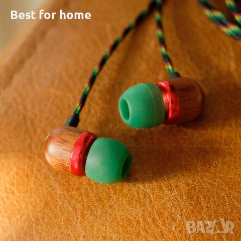 Marley House of Smile Jamaica USB-C кабелни слушалки с 9,2 мм драйвер , снимка 6 - Слушалки и портативни колонки - 53639115