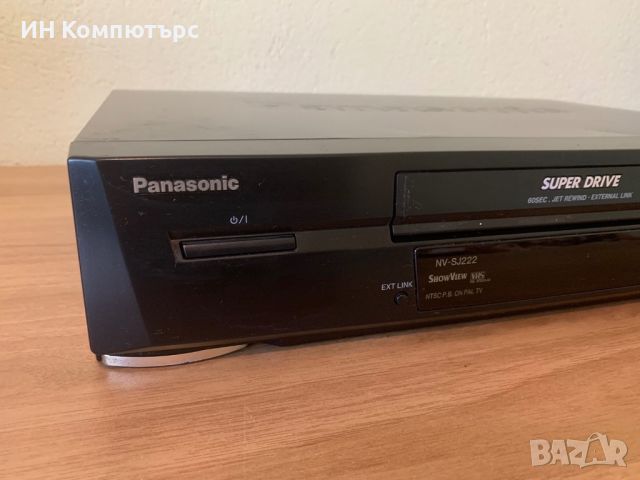 Продавам видео рекордер Panasonic NV-SJ222EE-B, снимка 3 - Плейъри, домашно кино, прожектори - 46494538