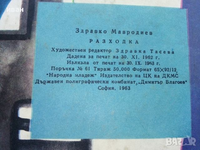 Панорамна книжка "Разходка" - Здравко Мавродиев - 1963г., снимка 9 - Детски книжки - 45622819