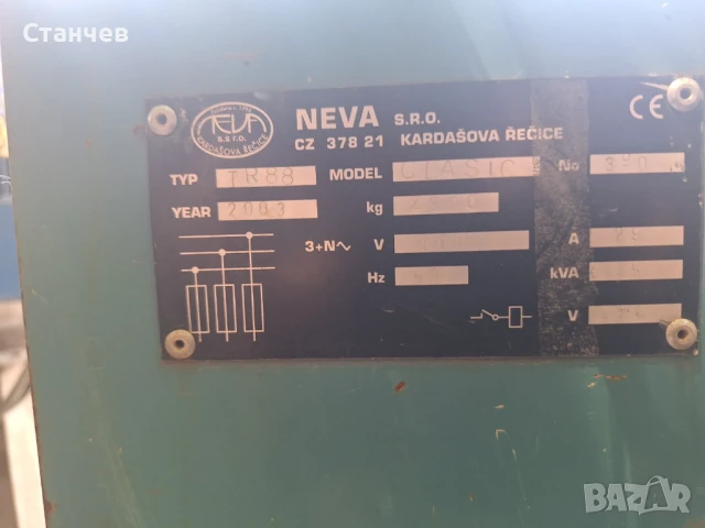 Мини рамков гатер NEVA TR88 2003 г, снимка 4 - Други машини и части - 50915974