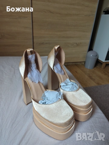 НОВИ официални обувки на висок ток , снимка 5 - Дамски обувки на ток - 53993595
