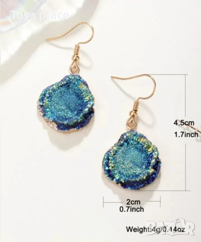 Красиви обеци, снимка 2 - Обеци - 51318347