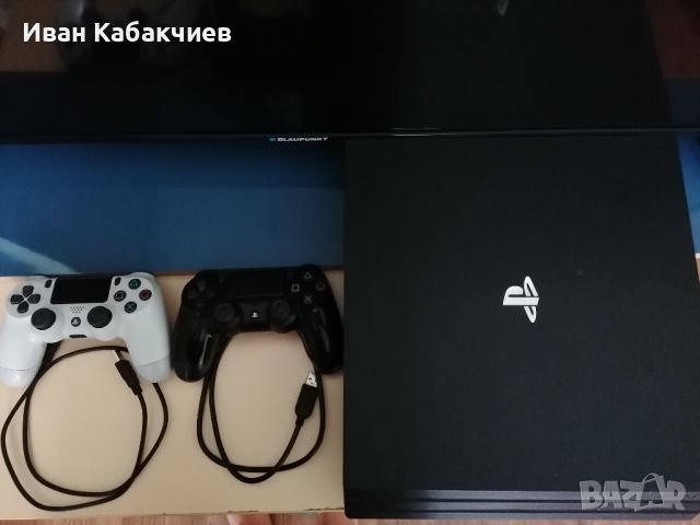 Playstation 4 pro 1 tb и телевизор към него, снимка 3 - PlayStation конзоли - 46809929