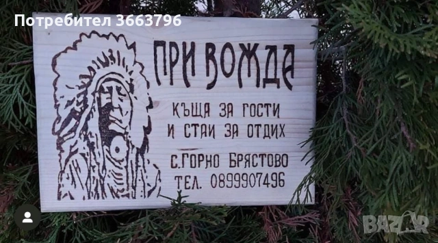 Ръчно изработена пирография, снимка 2 - Декорация за дома - 53611574