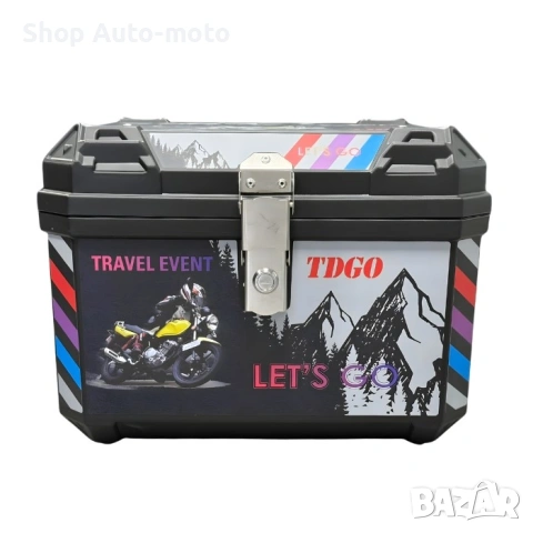 Мото куфар 57L, 44×37×33см, Универсален, снимка 2 - Аксесоари и консумативи - 54062884