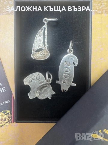 Сребърни Висулки - 925, снимка 3 - Колиета, медальони, синджири - 52329941