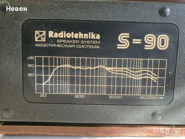 Тонколони RADIOTEHNIKA S-90, снимка 10 - Тонколони - 48664496