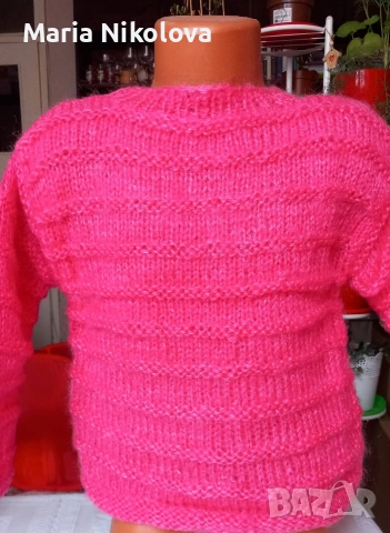 Предлагам красиви ръчно плетени детски блузки и жилетка , снимка 2 - Детски якета и елеци - 53401308