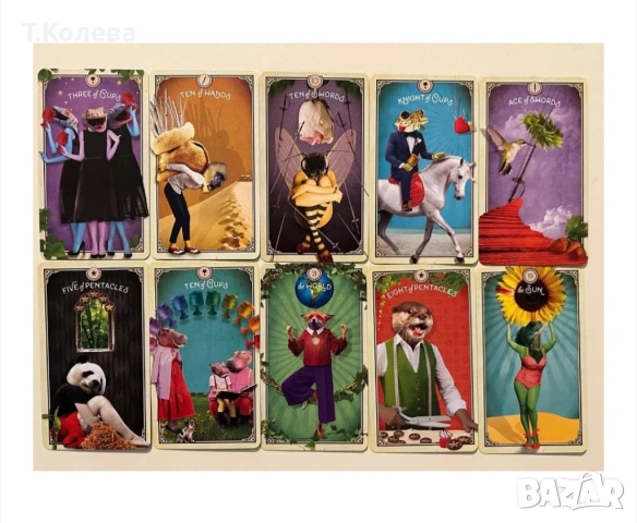 Таро на любопитните същества, снимка 5 - Езотерика - 54270143