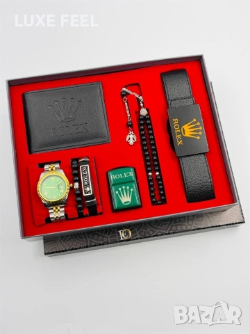 ROLEX 💎Мъжки Подаръчни Комплекти , снимка 7 - Подаръци за мъже - 53360062