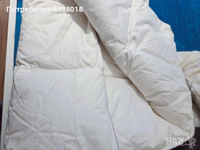 Продавам 2 бр. нови единични завивки с пух от мускусна патица , снимка 8 - Олекотени завивки и одеяла - 53774030