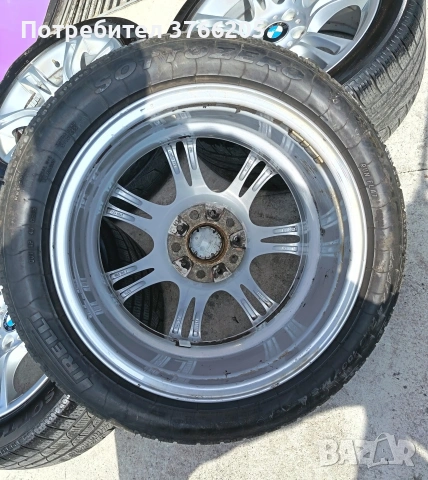 18ки джанти 5x120 BMW Style 350 с гуми 490€, снимка 6 - Гуми и джанти - 53772429