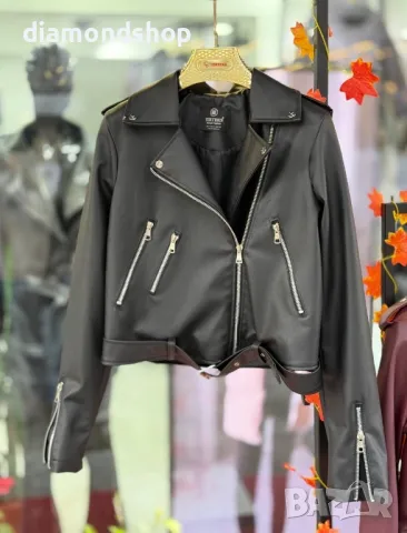 НОВО кожено яке , снимка 1