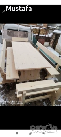 маси и пейки , снимка 5 - Градински мебели, декорация  - 52202308