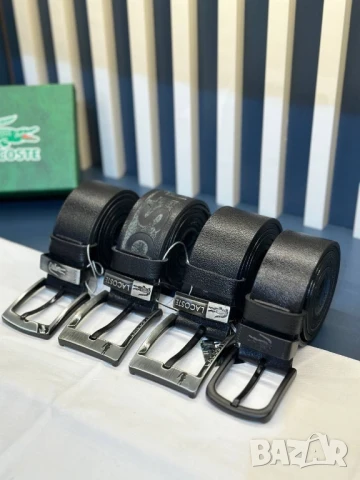 колани от естествена кожа в кутия tommy hilfiger hugo boss lacoste emporio armani calvin klein , снимка 16 - Колани - 50573049