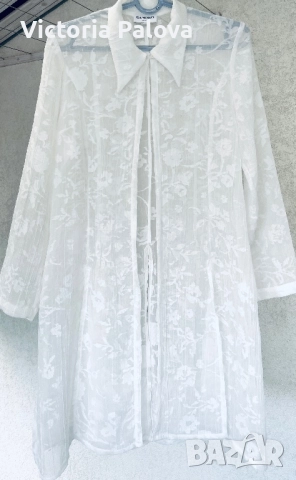 Ексклузивна туника-наметало SANDRO PARIS, снимка 6 - Туники - 51766186