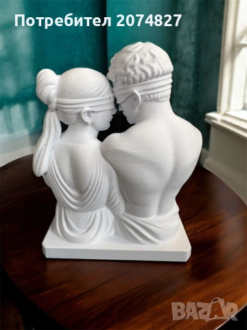 Статуетка Влюбени , снимка 5 - Декорация за дома - 53370177