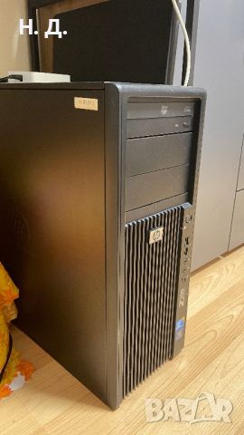 Компютър HP workstation с Nvidia GeForce 1050