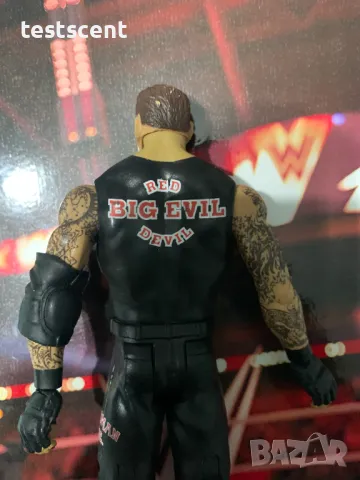 Екшън фигура WWE The Undertaker Гробаря American Badass Big Evil Red Devil играчка Mattel , снимка 8 - Колекции - 48495041