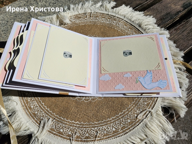 Албум за кръщене на момиченце. Налично! , снимка 7 - Подаръци за кръщене - 51775067