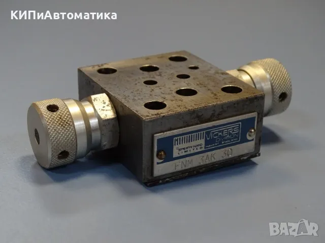 хидравличен клапан Sperry Vickers FNM 3AK 30 hydravlic check valve, снимка 1 - Резервни части за машини - 48766936