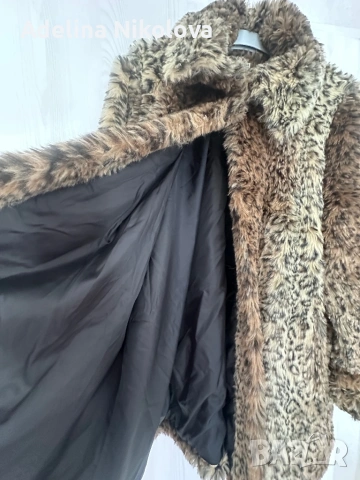 Дамско палто пелерина, снимка 6 - Палта, манта - 53485760