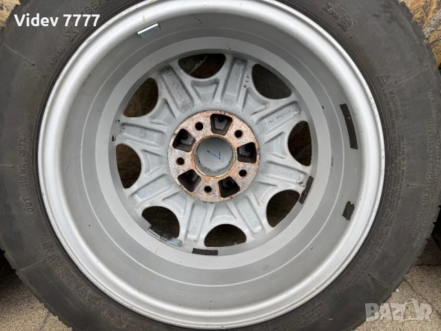 Оригинални алуминиеви джанти за Mercedes 15” 5x112 / W210 / E-Class / Мерцедес, снимка 7 - Гуми и джанти - 50963766