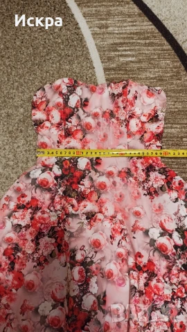 Рокля на цветя, снимка 5 - Рокли - 50497889