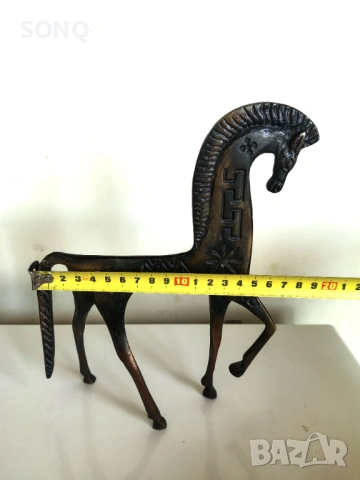 Уникална Бронзова Статуетка - Кон (Етруско Изкуство), снимка 8 - Антикварни и старинни предмети - 54067195