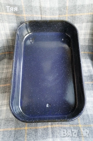 Емайлирана тава от соца , снимка 2 - Съдове за готвене - 53897003