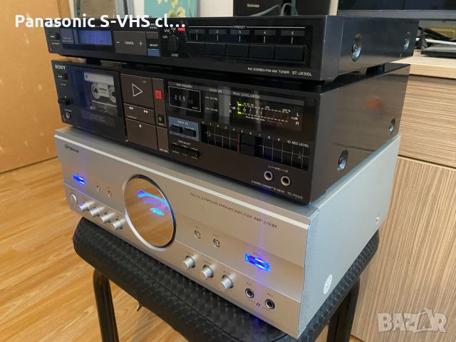AV/Sorround recivier amplifier + microfone , снимка 2 - Аудиосистеми - 46228480