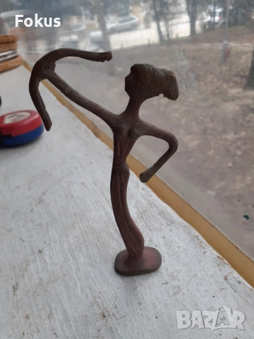 Фигура статуетка бронз реплика, снимка 5 - Антикварни и старинни предмети - 53389603