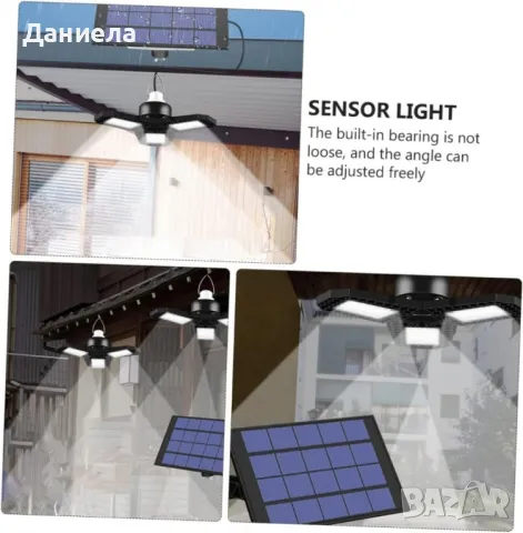 Деформируема соларно осветление LED, снимка 8 - Соларни лампи - 49200543