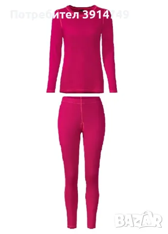 НОВ Термоклин / термален клин, долнище, поларен филц отвътре, силно сгряващ, цикламен, S-M, снимка 4 - Спортни екипи - 49828812