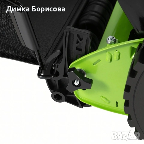 Ръчна косачка за трева с кош, снимка 9 - Градинска техника - 53939532