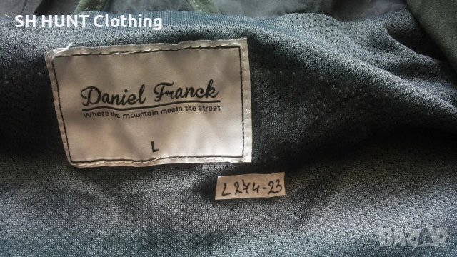 DANIEL FRANCK WATERPROOF Stretch Jacket размер L за лов риболо яке еластично водонепромокаемо - 2566, снимка 15 - Екипировка - 54253977