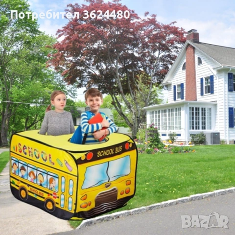 Палатка за игра автобус 4777, снимка 3 - Други - 53357425