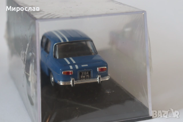 1:43 RENAULT 8 GORDINI 1100 КОЛИЧКА ИГРАЧКА МОДЕЛ, снимка 5 - Колекции - 53085905