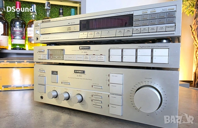 Pioneer High-End Hi-Fi System A-60 + PD-7030 + F-90 | 2x130W | Made in Japan