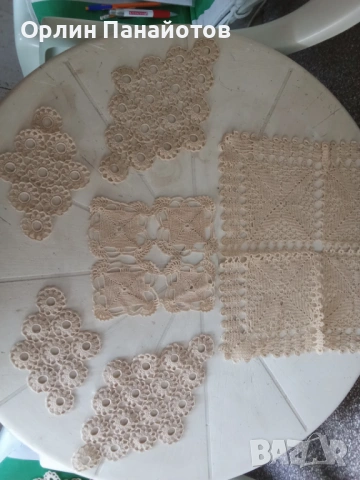 ръчно плетени каренца, снимка 2 - Декорация за дома - 53033042