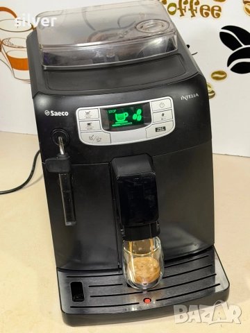Кафемашина кафе автомат Saeco intelia с гаранция, снимка 11 - Кафемашини - 52183297