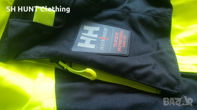 HELLY HANSEN 77472 Hi Vis Construction Stretch Work размер 52 / L работен панталон W4-420, снимка 8 - Панталони - 52075324
