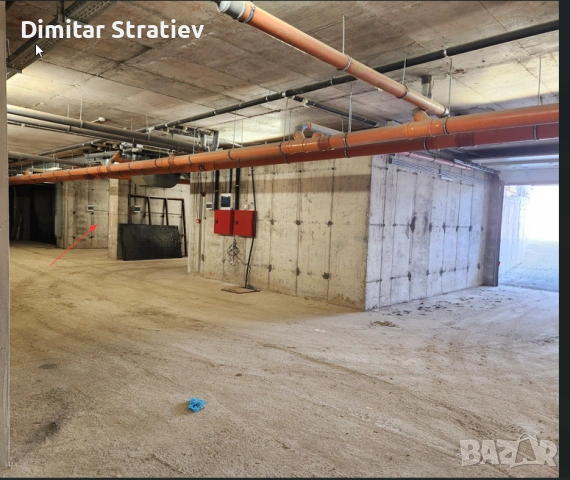 Отдавам просторен подземен гараж - Азуро Гардън, кв. Витоша, снимка 2 - Гаражи и паркоместа - 53693846