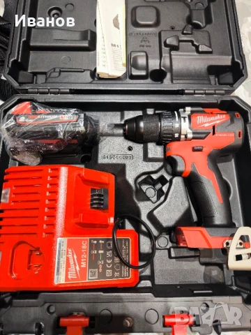 Винтоверт Milwaukee 18v M18 CBLPD  Бартер, снимка 2 - Винтоверти - 50819708