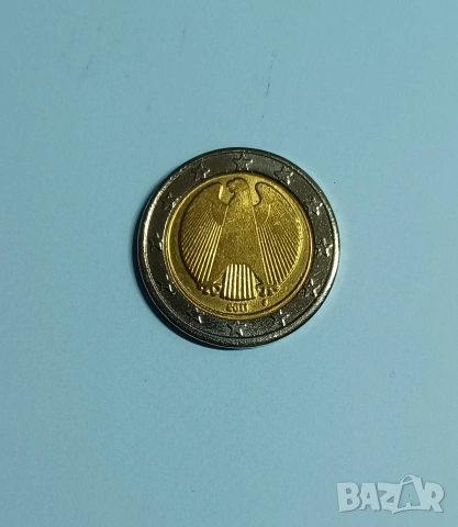 Монета от две евро., снимка 2 - Нумизматика и бонистика - 53848403