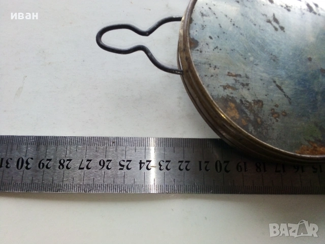 Стара газена лампа, снимка 9 - Антикварни и старинни предмети - 53431425